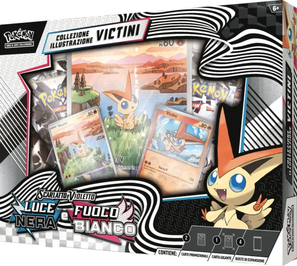 Collezione Illustrazione Luce Nera e Fuoco Bianco Victini (IT)