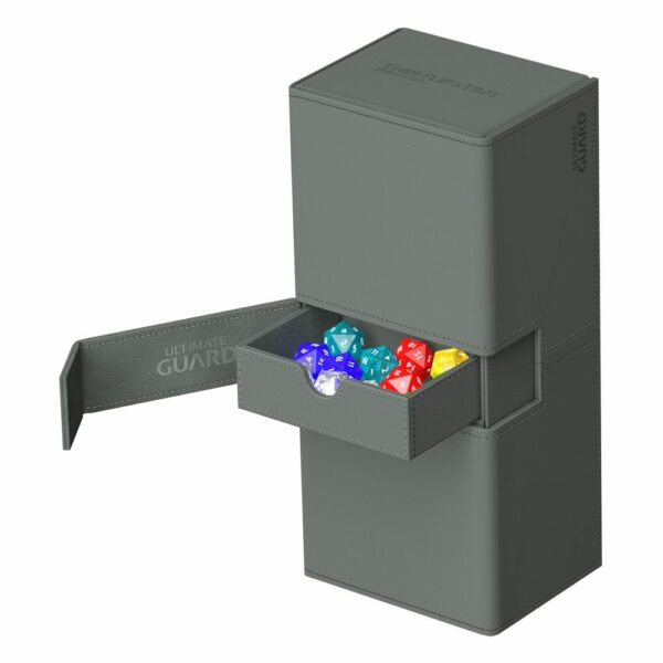 Twin Flip`n`Tray 266+ Xenoskin - Grey - Ultimate Guard - immagine 4