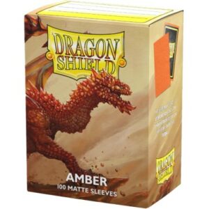 DRAGON SHIELD BUSTE PROTETTIVE STANDARD (100 bustine) - MATTE AMBER