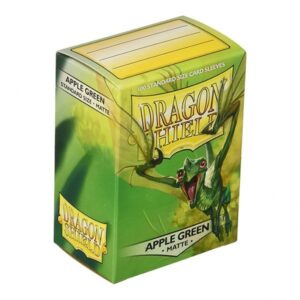 DRAGON SHIELD BUSTE PROTETTIVE STANDARD (100 bustine) - MATTE APPLE GREEN