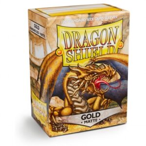 DRAGON SHIELD BUSTE PROTETTIVE STANDARD (100 bustine) - MATTE GOLD