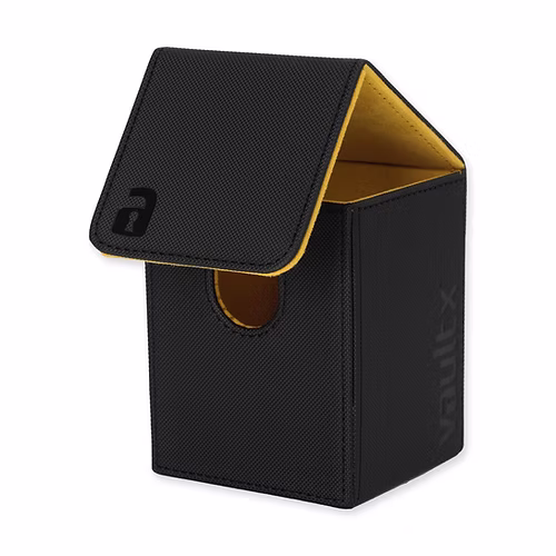 Vault X Exo-Tec Toploading Deck Box 80+ Nero/Giallo