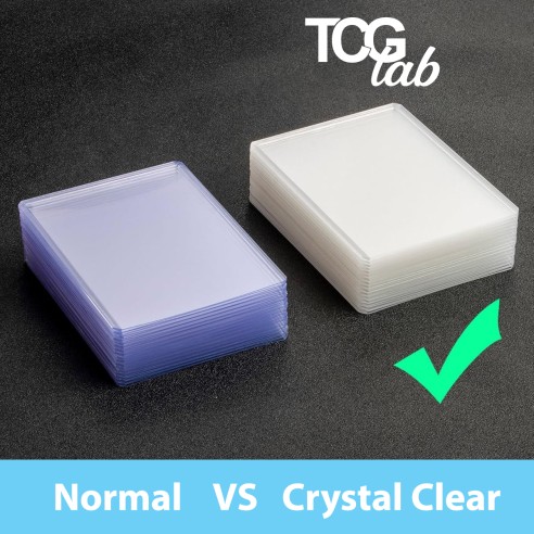 TcgLab - Box 25 Toploader - Crystal Clear con Film Protettivo - immagine 2