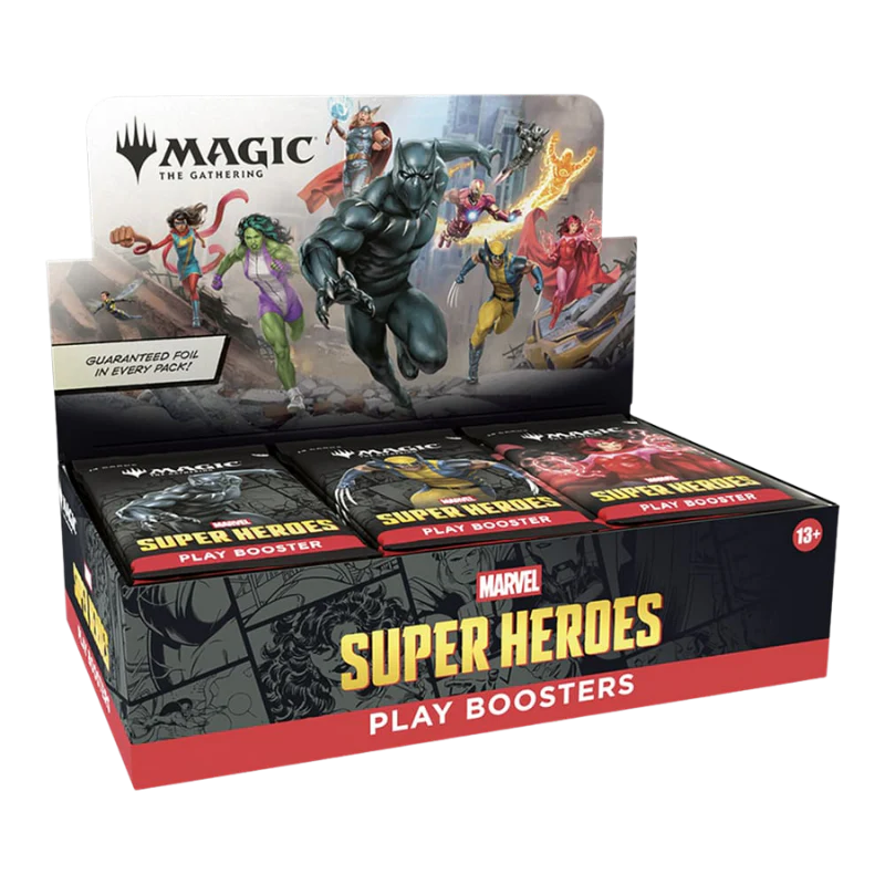 Marvel Super Heroes Play Booster Box ENG Magic the Gathering (30 Bustine)