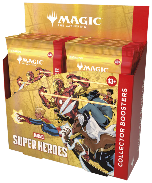 Marvel Super Heroes Collector Booster Box ENG Magic the Gathering (12 Bustine)
