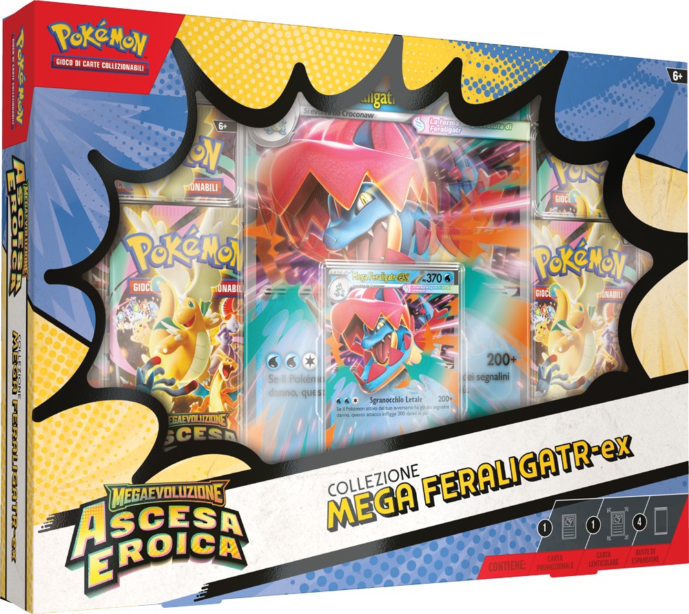 Collezione Ascesa Eroica Mega Feraligatr-ex (IT)