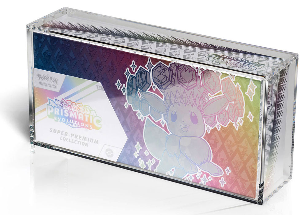 Espositore in Acrilico da 6mm per Super Premium Collection Evoluzioni Prismatiche – The Acrylic Box