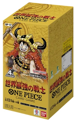 One Piece Card Game - The World’s Strongest Warriors OP17 - Display da 24 Buste (JAP)